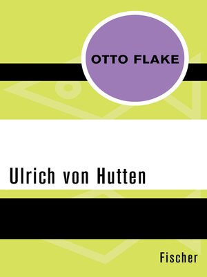 cover image of Ulrich von Hutten